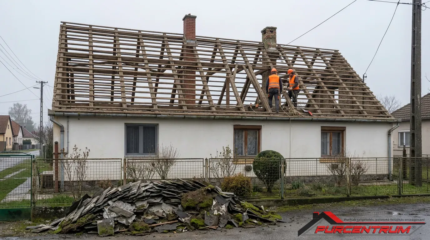 Palatető felújítás